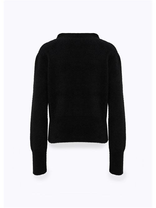 Cardigan e top in filato effetto pelliccia BLUGIRL BLUMARINE | RF5235MA39R/22222